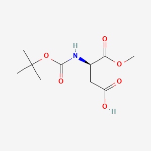 molecular formula C10H17NO6 B2603616 Boc-D-Asp-OMe CAS No. 137130-65-5; 587871-26-9