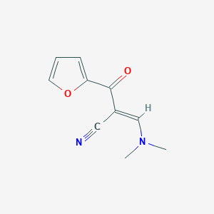 2-[(Dimethylamino)methylene]-3-(2-furyl)-3-oxo-propanenitrile