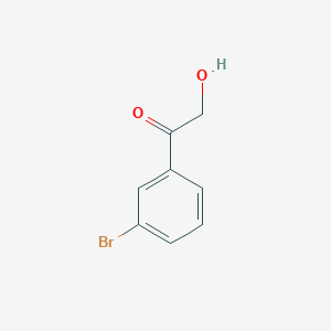 molecular formula C8H7BrO2 B2603646 1-(3-Bromophenyl)-2-hydroxyethan-1-one CAS No. 4079-51-0