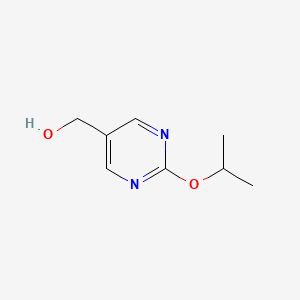 molecular formula C8H12N2O2 B2603704 (2-Isopropoxypyrimidin-5-YL)methanol CAS No. 1862942-08-2