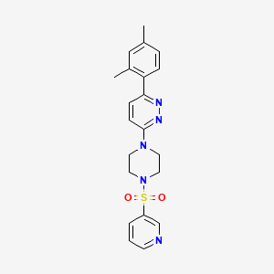 3-(2,4-Dimethylphenyl)-6-(4-(pyridin-3-ylsulfonyl)piperazin-1-yl)pyridazine