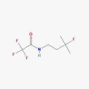 2,2,2-Trifluoro-N-(3-fluoro-3-methylbutyl)acetamide
