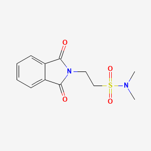 2-(1,3-dioxo-1,3-dihydro-2H-isoindol-2-yl)-N,N-dimethylethanesulfonamide
