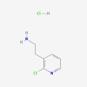 2-(2-Chloropyridin-3-yl)ethanamine;hydrochloride
