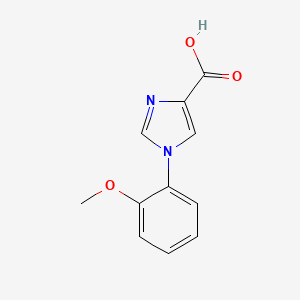 1-(2-methoxyphenyl)-1H-imidazole-4-carboxylic acid