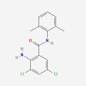 2-amino-3,5-dichloro-N-(2,6-dimethylphenyl)benzamide