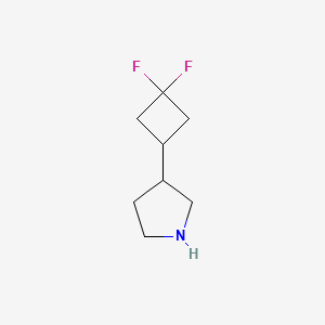 3-(3,3-Difluorocyclobutyl)pyrrolidine