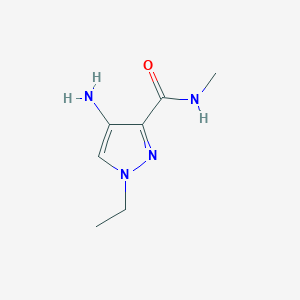 4-amino-1-ethyl-N-methyl-1H-pyrazole-3-carboxamide