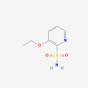 molecular formula C7H10N2O3S B2603985 3-Ethoxypyridine-2-sulfonamide CAS No. 1566861-15-1