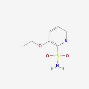 molecular formula C7H10N2O3S B2603985 3-乙氧基吡啶-2-磺酰胺 CAS No. 1566861-15-1