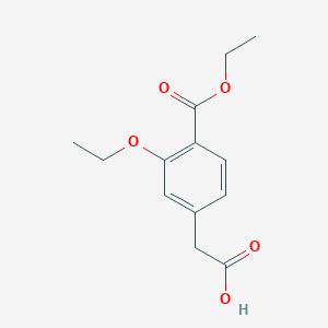 3-Ethoxy-4-ethoxycarbonylphenylacetic acid