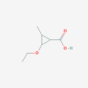 2-Ethoxy-3-methylcyclopropane-1-carboxylic acid