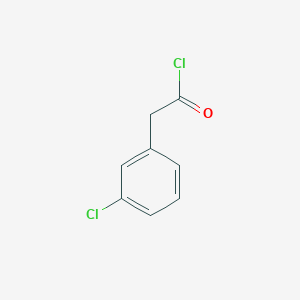 molecular formula C8H6Cl2O B2604101 2-(3-chlorophenyl)acetyl Chloride CAS No. 41904-39-6