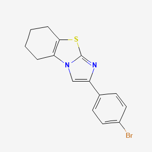 2-(4-Bromophenyl)-5,6,7,8-tetrahydroimidazo[2,1-b][1,3]benzothiazole