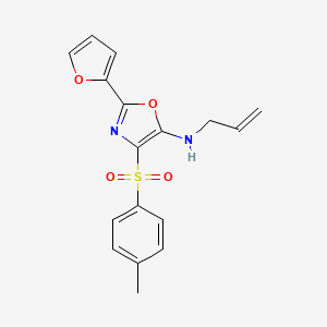 N-allyl-2-(furan-2-yl)-4-tosyloxazol-5-amine