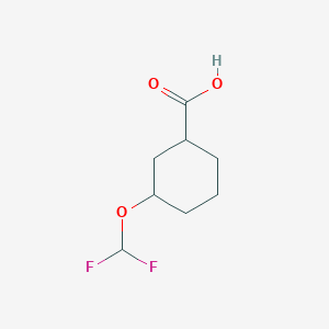 3-(Difluoromethoxy)cyclohexanecarboxylic acid