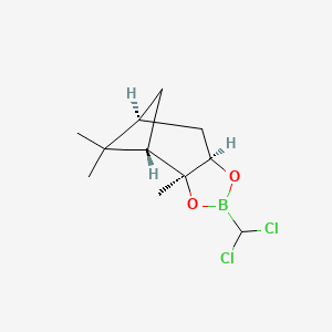 molecular formula C11H17BCl2O2 B2604249 (S)-Pinandiol(dichloromethyl)boronate CAS No. 87249-60-3