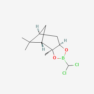 molecular formula C11H21BCl2O4 B2604249 (S)-Pinandiol(dichloromethyl)boronate CAS No. 87249-60-3