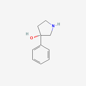 (3S)-3-phenylpyrrolidin-3-ol