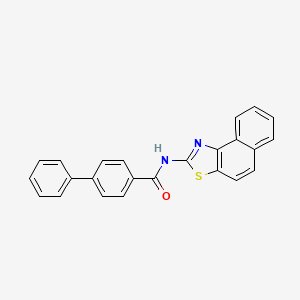 N-benzo[e][1,3]benzothiazol-2-yl-4-phenylbenzamide