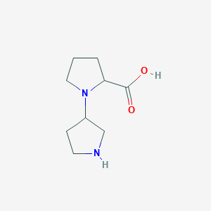 1-(Pyrrolidin-3-yl)pyrrolidine-2-carboxylic acid