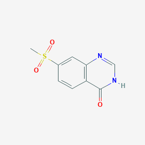 4-Hydroxy-7-(methylsulfonyl)quinazoline