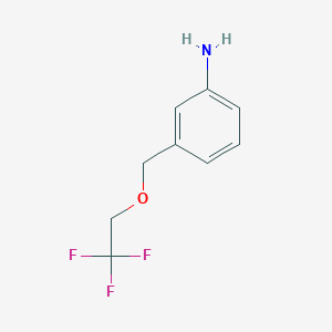 3-[(2,2,2-Trifluoroethoxy)methyl]aniline