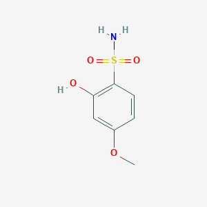 molecular formula C7H9NO4S B2604451 2-Hydroxy-4-methoxybenzene-1-sulfonamide CAS No. 1243393-79-4