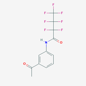 N-(3-acetylphenyl)-2,2,3,3,4,4,4-heptafluorobutanamide