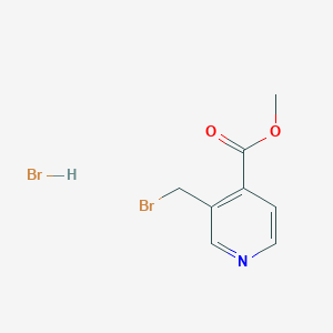 Methyl 3-(bromomethyl)isonicotinate hydrobromide
