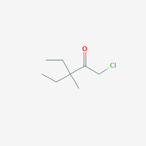 1-Chloro-3-ethyl-3-methyl-pentan-2-one