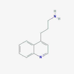 3-(Quinolin-4-YL)propan-1-amine