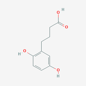 4-(2,5-Dihydroxyphenyl)butanoic acid