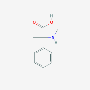 molecular formula C10H13NO2 B2604628 N-methyl-2-phenylalanine CAS No. 1157936-25-8
