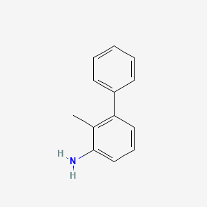 molecular formula C13H13N B2604646 2-Methyl-[1,1'-biphenyl]-3-amine CAS No. 172975-98-3