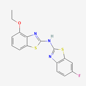 4-ethoxy-N-(6-fluorobenzo[d]thiazol-2-yl)benzo[d]thiazol-2-amine