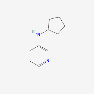 N-cyclopentyl-6-methylpyridin-3-amine