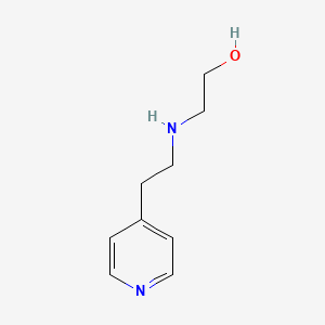 molecular formula C9H14N2O B2604864 2-(2-吡啶-4-基乙氨基)-乙醇 CAS No. 98841-27-1