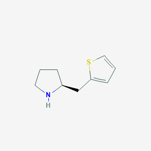 (2S)-2-(thiophen-2-ylmethyl)pyrrolidine