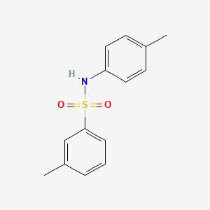 molecular formula C14H15NO2S B2604936 3-methyl-N-(4-methylphenyl)benzenesulfonamide CAS No. 670271-60-0