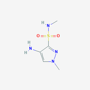 4-Amino-N,1-dimethylpyrazole-3-sulfonamide