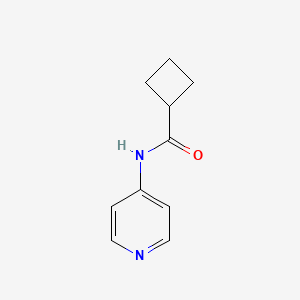 molecular formula C10H12N2O B2604989 N-(吡啶-4-基)环丁烷甲酰胺 CAS No. 1090959-94-6