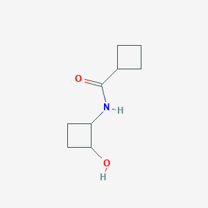 N-(2-hydroxycyclobutyl)cyclobutanecarboxamide