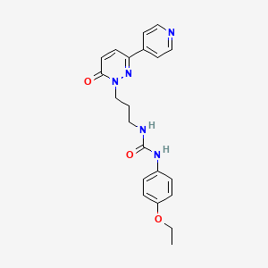 1-(4-ethoxyphenyl)-3-(3-(6-oxo-3-(pyridin-4-yl)pyridazin-1(6H)-yl)propyl)urea