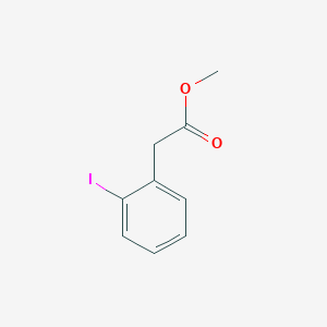 molecular formula C9H9IO2 B2605100 Methyl 2-(2-iodophenyl)acetate CAS No. 66370-75-0