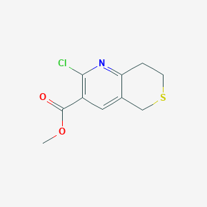 Methyl 2-chloro-7,8-dihydro-5H-thiopyrano[4,3-b]pyridine-3-carboxylate