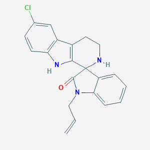 1'-allyl-6-chloro-2,3,4,9-tetrahydrospiro[beta-carboline-1,3'-indol]-2'(1'H)-one