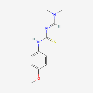 N-[(dimethylamino)methylene]-N'-(4-methoxyphenyl)thiourea