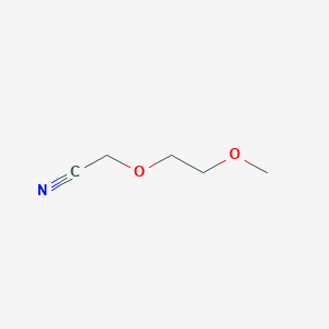 molecular formula C5H9NO2 B2605371 2-(2-Methoxyethoxy)acetonitrile CAS No. 135290-24-3