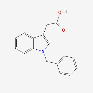 2-(1-benzylindol-3-yl)acetic Acid